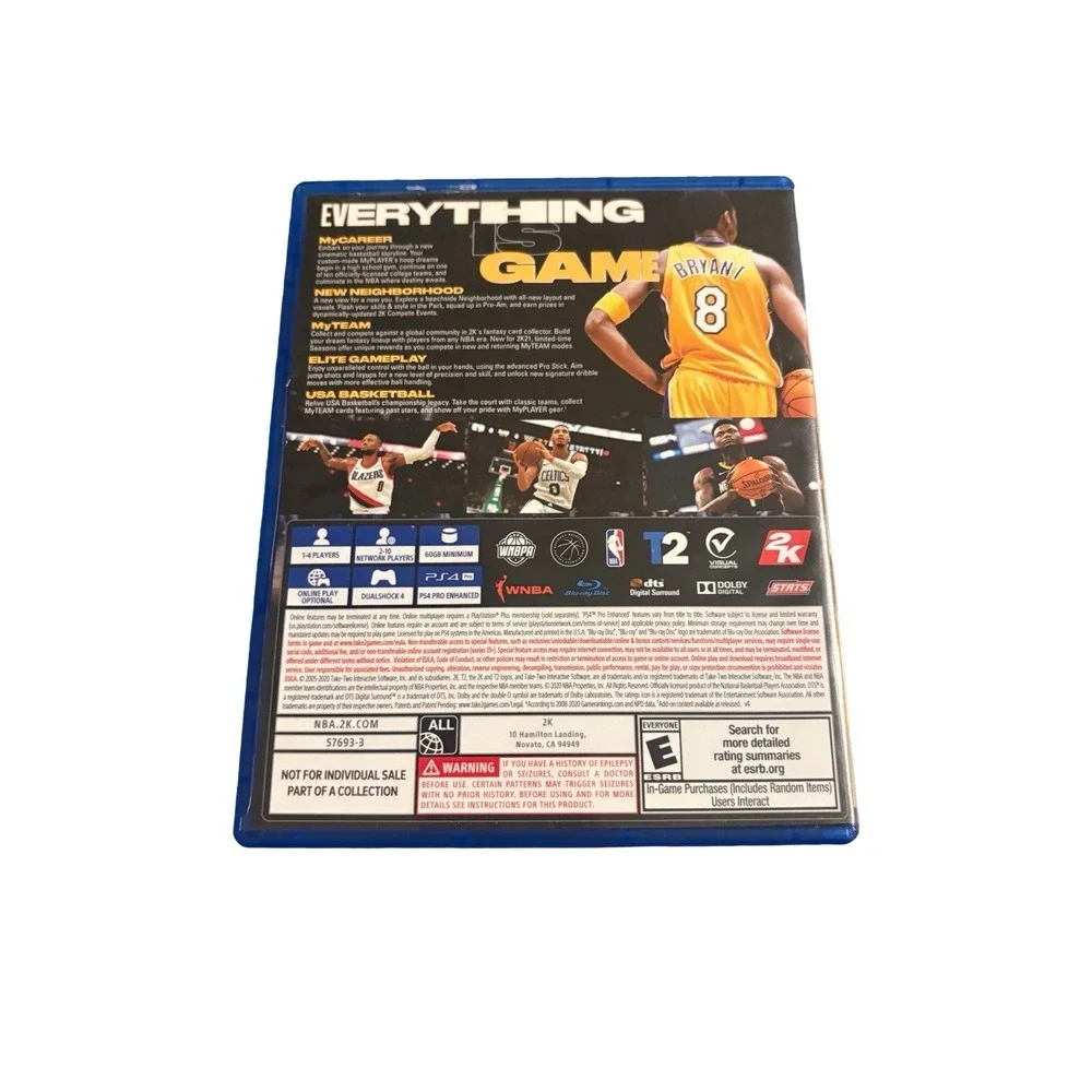 NBA‎ 2K21 - Mamba Forever Edition - Sony PlayStation 4 - PS4